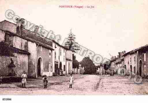 Ville de PORTIEUX, carte postale ancienne