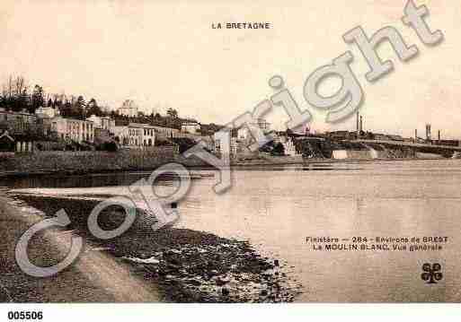 Ville de RELECQUKERHUON(LE), carte postale ancienne