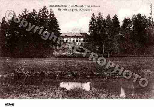 Ville de RIMAUCOURT, carte postale ancienne