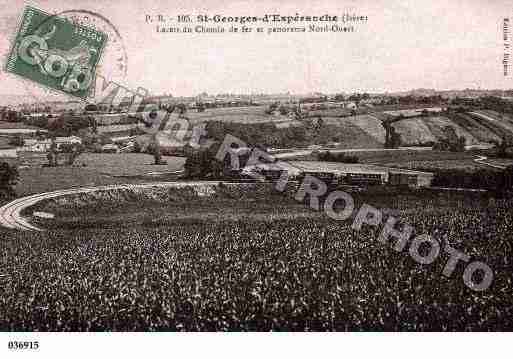 Ville de SAINTGEORGESD\'ESPERANCHE, carte postale ancienne