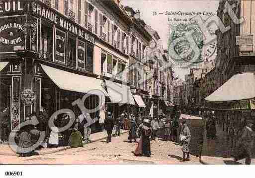 Ville de SAINTGERMAINENLAYE, carte postale ancienne