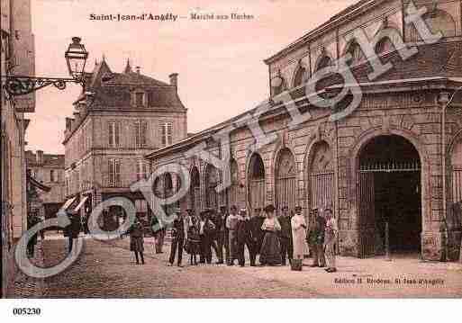 Ville de SAINTJEAND'ANGELY, carte postale ancienne