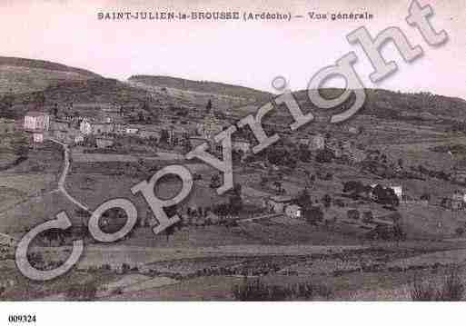 Ville de SAINTJULIENLABROUSSE, carte postale ancienne