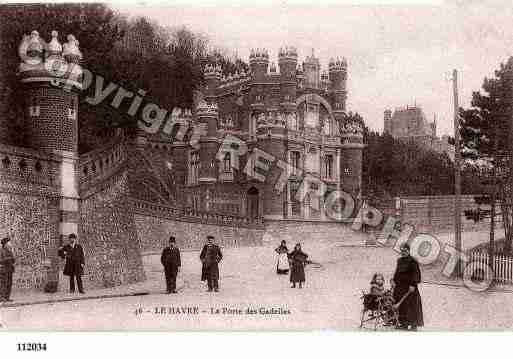 Ville de SAINTEADRESSE, carte postale ancienne