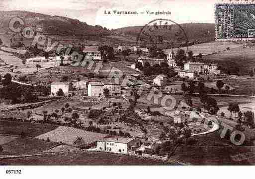 Ville de VERSANNE(LA), carte postale ancienne