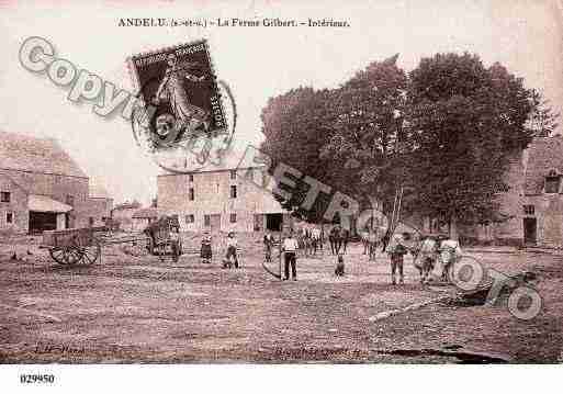 Ville de ANDELU, carte postale ancienne