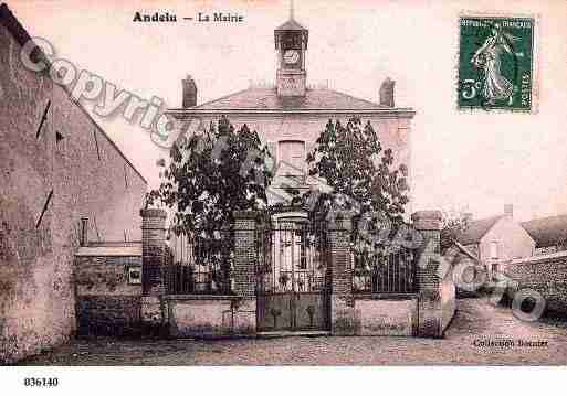 Ville de ANDELU, carte postale ancienne