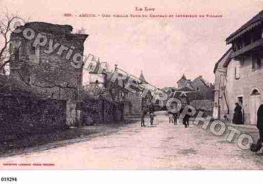 Ville de ASSIER, carte postale ancienne