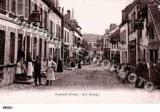 Ville de AUZANCES, carte postale ancienne