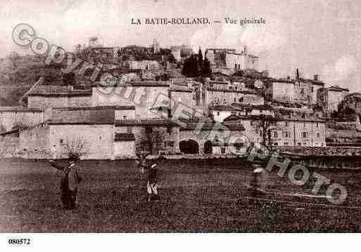 Ville de BATIEROLLAND(LA), carte postale ancienne