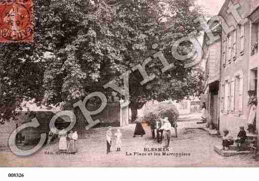 Ville de BLESMES, carte postale ancienne