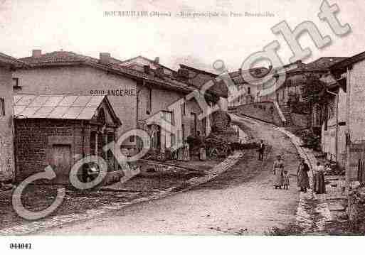 Ville de BOUREUILLES, carte postale ancienne