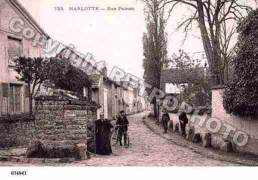 Ville de BOURRONMARLOTTE, carte postale ancienne