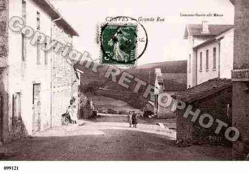 Ville de CENVES, carte postale ancienne