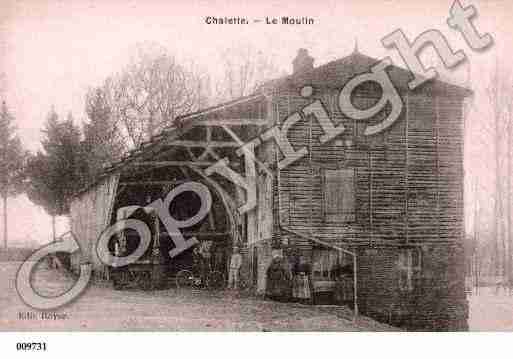 Ville de CHALETTESURVOIRE, carte postale ancienne