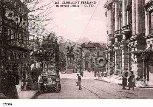 Ville de CLERMONTFERRAND, carte postale ancienne