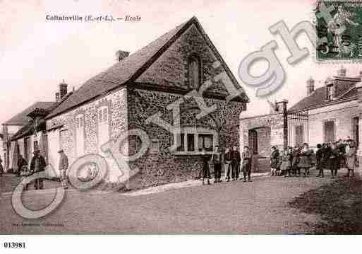 Ville de COLTAINVILLE, carte postale ancienne