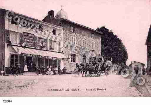 Ville de DARDILLY, carte postale ancienne