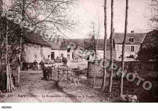 Ville de EGRY, carte postale ancienne