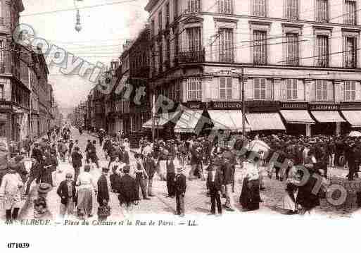 Ville de ELBEUF, carte postale ancienne