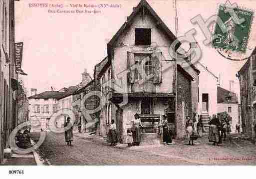 Ville de ESSOYES, carte postale ancienne