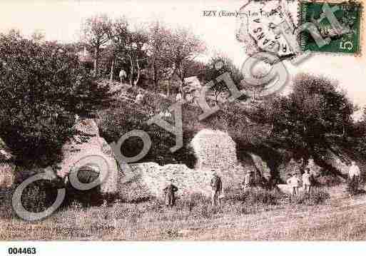 Ville de EZYSUREURE, carte postale ancienne