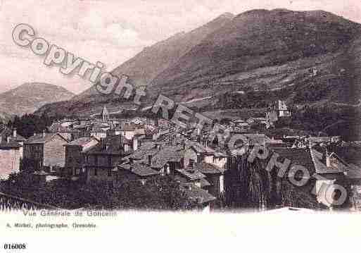 Ville de GONCELIN, carte postale ancienne