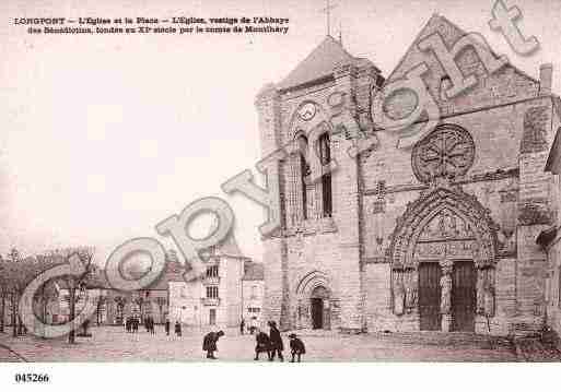 Ville de LONGPONTSURORGE, carte postale ancienne