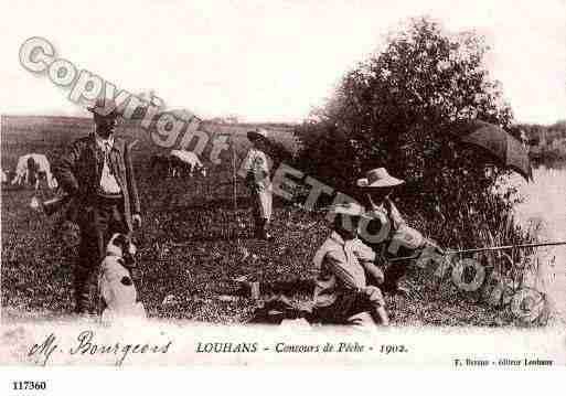 Ville de LOUHANS, carte postale ancienne