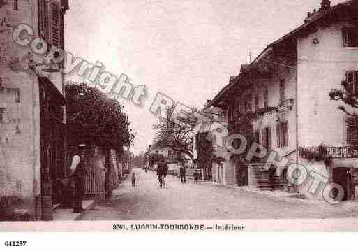 Ville de LUGRIN, carte postale ancienne