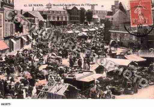 Ville de MANS(LE), carte postale ancienne