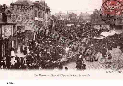 Ville de MANS(LE), carte postale ancienne