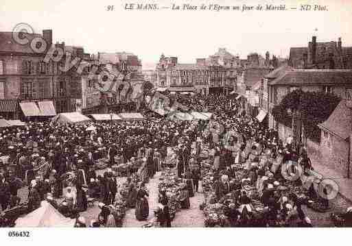 Ville de MANS(LE), carte postale ancienne