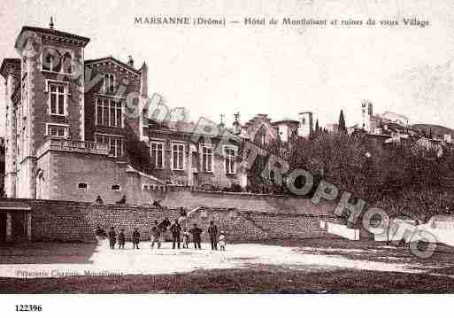 Ville de MARSANNE, carte postale ancienne