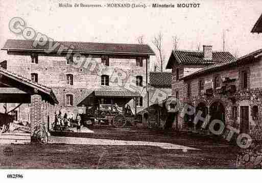 Ville de MORNAND, carte postale ancienne