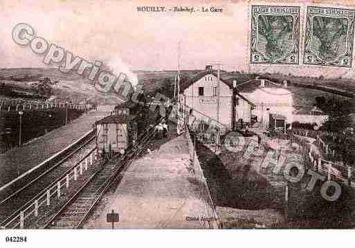 Ville de NOUILLY, carte postale ancienne