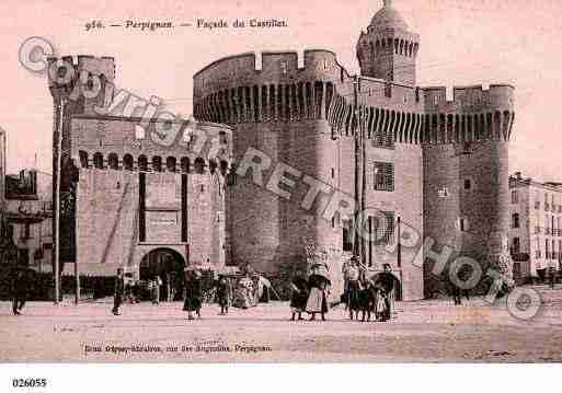 Ville de PERPIGNAN, carte postale ancienne