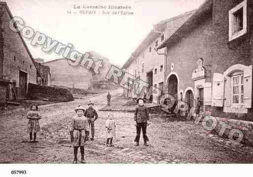 Ville de REPAIX, carte postale ancienne