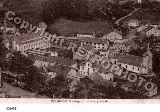 Ville de ROCHESSON, carte postale ancienne