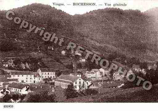 Ville de ROCHESSON, carte postale ancienne