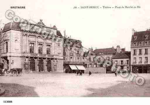 Ville de SAINTBRIEUC, carte postale ancienne