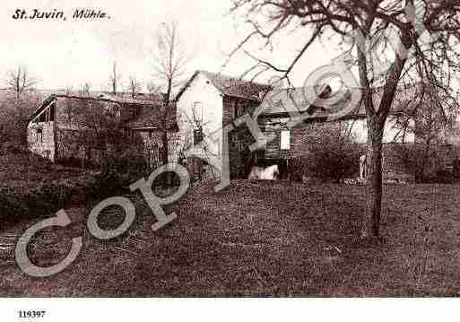 Ville de SAINTJUVIN, carte postale ancienne