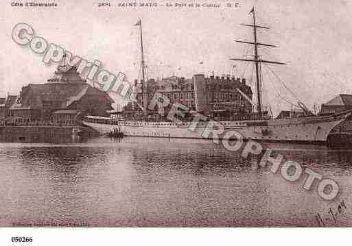 Ville de SAINTMALO, carte postale ancienne