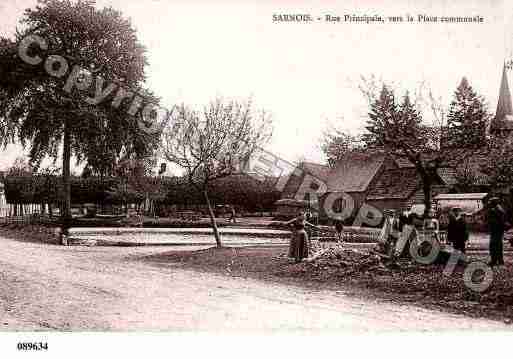 Ville de SARNOIS, carte postale ancienne