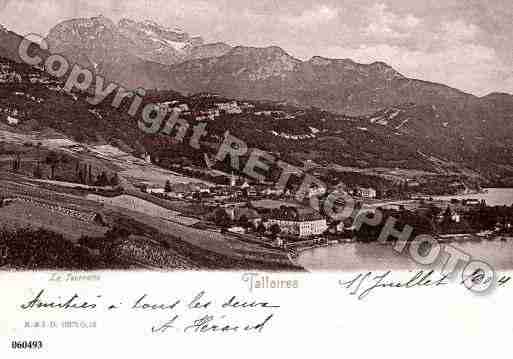 Ville de TALLOIRES, carte postale ancienne