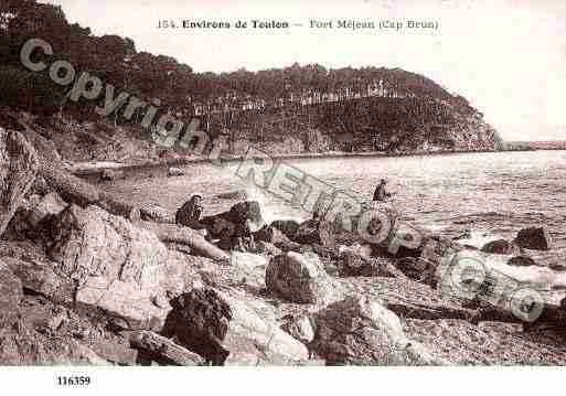 Ville de TOULON, carte postale ancienne