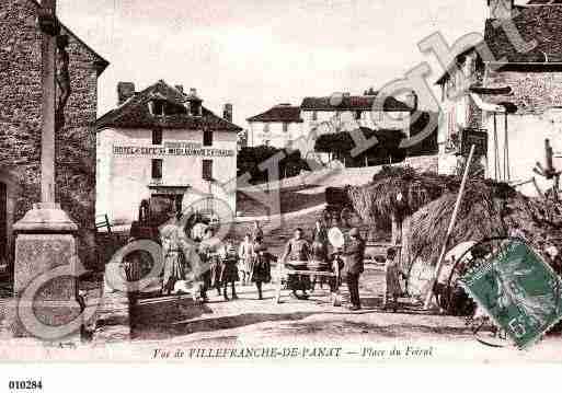 Ville de VILLEFRANCHEDEPANAT, carte postale ancienne