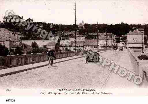 Ville de VILLENEUVELESAVIGNON, carte postale ancienne