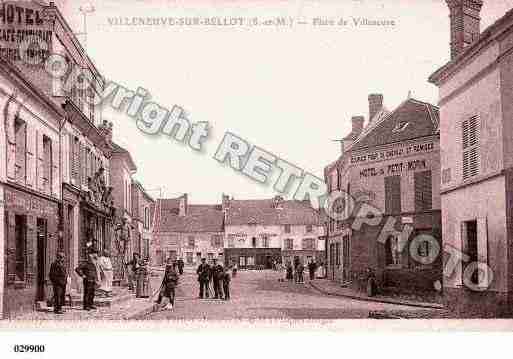 Ville de VILLENEUVESURBELLOT, carte postale ancienne