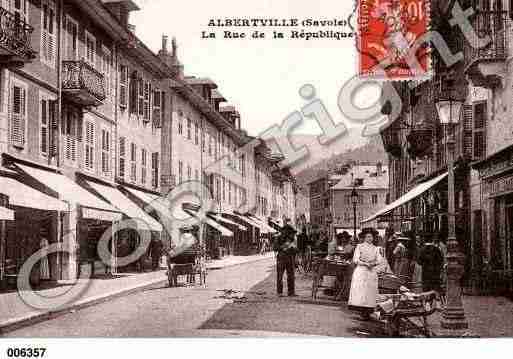 Ville de ALBERTVILLE, carte postale ancienne